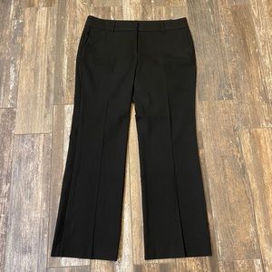Ann Taylor Petite Trouser Pant - Black - 12P